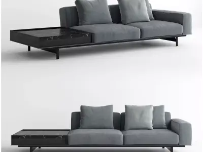 Lema Yard Sofa Unit 10 3D model