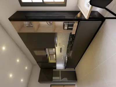 KITCHEN LUXURY 3D model