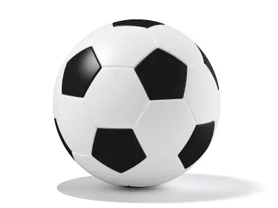 Football soccer ball 3D model