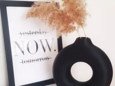 HM HOME DONUT VASE V2 3D print model