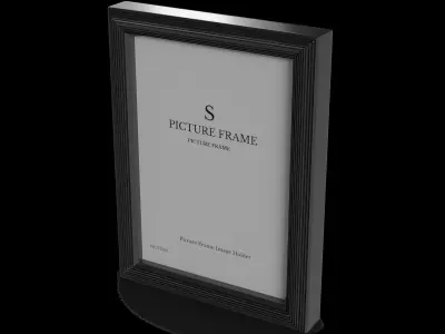 Home decorations Picture Frame Low-poly 3D model