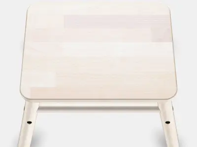 VILTO Step stool Low-poly 3D model