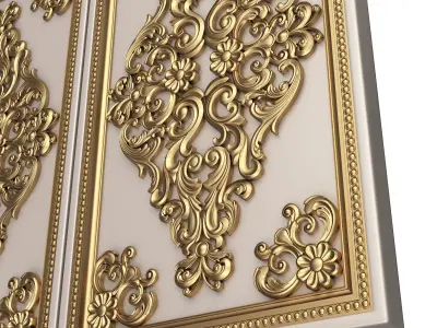 Backgammon Set Collection 02 Low-poly 3D model