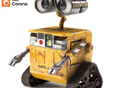 Wall E Robot 3D model