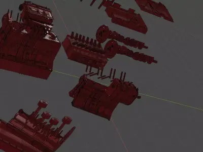MOTOR  PARA CREAR 3D model