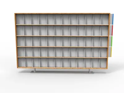 Magazine Rack 3D print model
