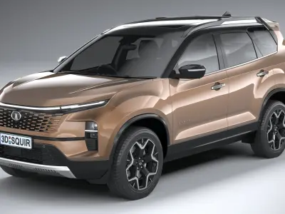 Tata Safari 2024 3D model