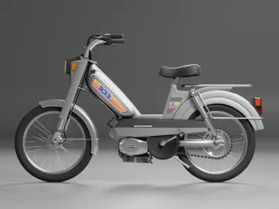 PEUGEOT 103 MVL 1990 3D model