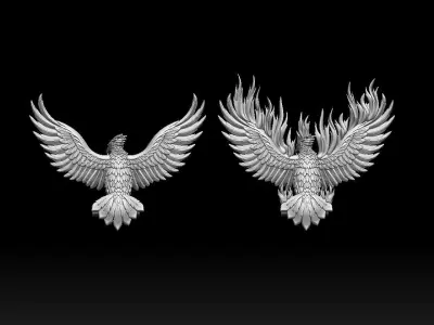 phoenix 3D print model