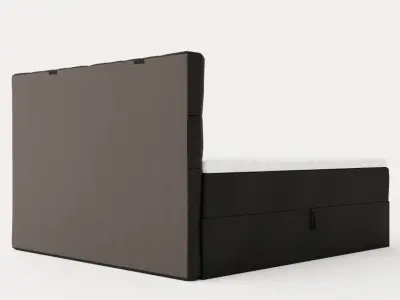 Boxy Complete Bed Package Box Bed 180x200 Cm Response Low-poly 3D model