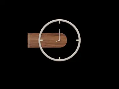 diy clocl wall 3D model
