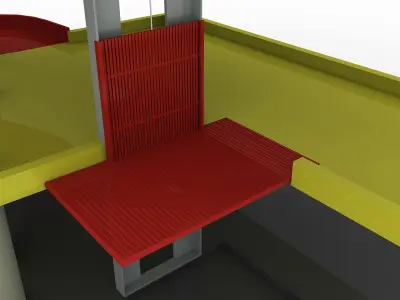 Toy Car Garage 3D model buy