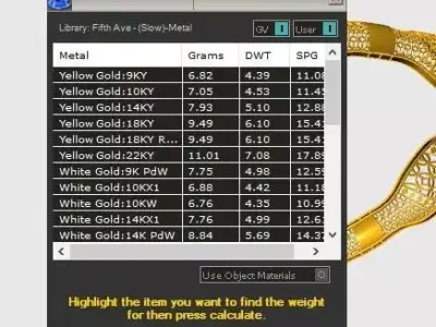 1212 Hexa Ripple Bangle 58MM-8gm 3D print model