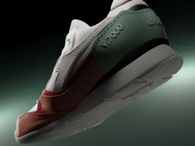 Diadora V7000 Shoe 3D model