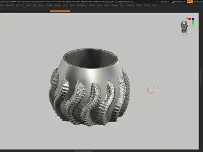 vase 3d print 549 3D print model
