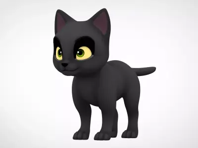 Black Cat 3D model