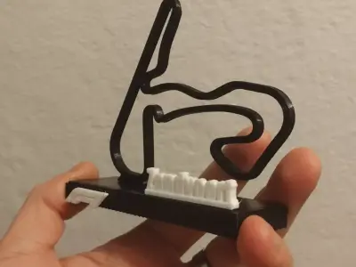 F1 Circuit Zandvoort 3D print model