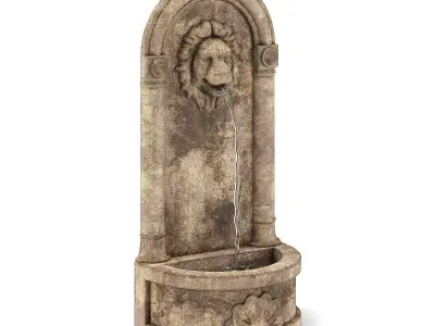 Wall Fountain 3D Model 3D model