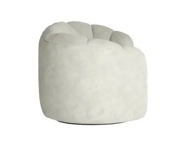 Rachel Tufted Sofa 3D model