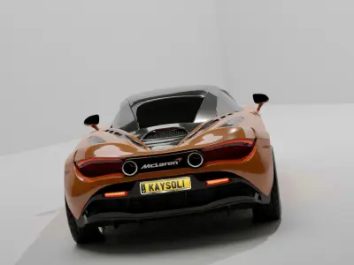  McLaren 720 spider  3D model