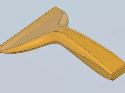 Ice Scraper 3D print model