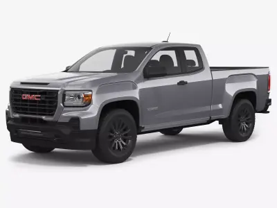 GMC Canyon 2022 3D model