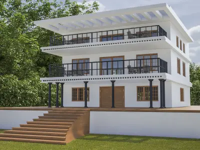 exterior design 3D model