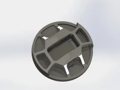 F1 Racing Piston  Free 3D model