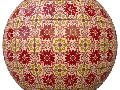 tile patterned 126-seamless-4k-pbr  Texture