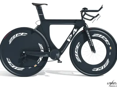 2 Sport Bicycles 3D model