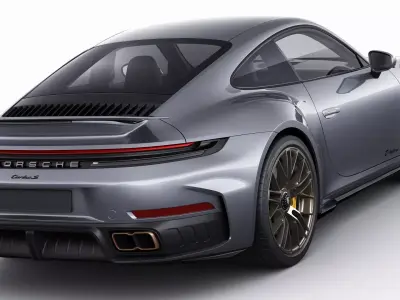 Porsche 911 Turbo S 2026 3D model