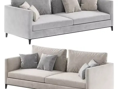Crescent Sofa 3D model