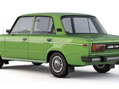 VAZ Lada 2106 1976 3D model