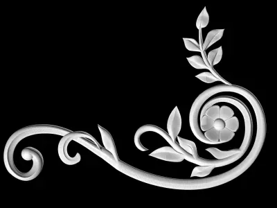 3d model of decor for a CNC milling machine 3D print model