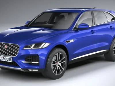 Jaguar F-Pace regular 2021 3D model
