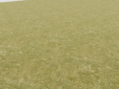 Solar Energy - Ground Mounting System Installation Animation 3D model