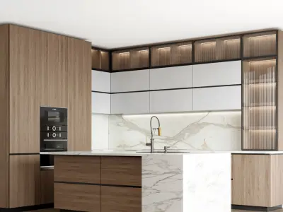 Kitchen 093 3D model