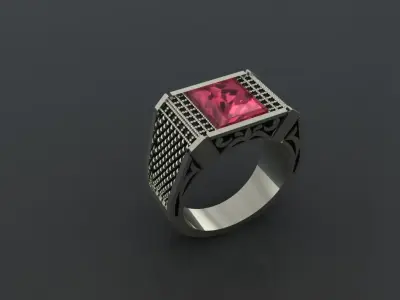 Men RiNG  EY005 3D print model