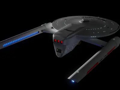 Detroyat-Class Destroyer Mark-2 Free 3D model