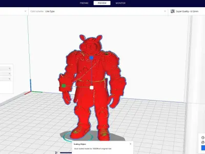 steampunk robotic 10 3D print model