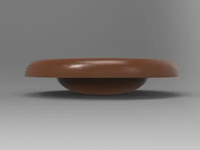 Bloo Bowl Low-poly 3D model