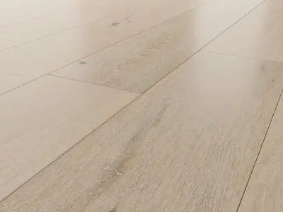 Wood floor Oak Merletto Brushed 3D model