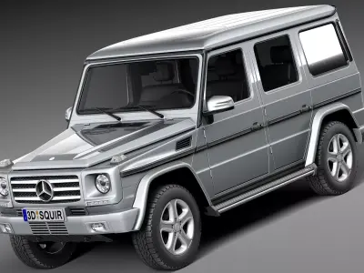 Mercedes-Benz G-class 2013 3D model