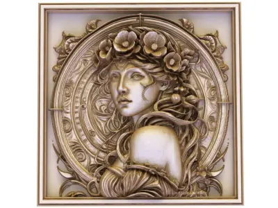 Where Beauty Becomes Myth 3D model