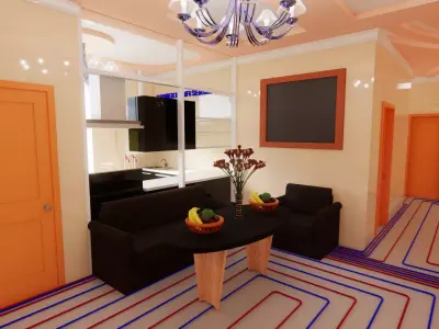 Revit interior and mep Free 3D model