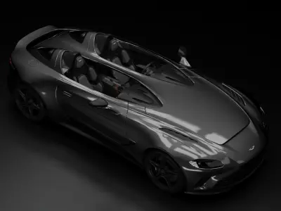 2022 Aston Martin V12 Speedster  3D model
