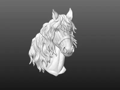 horse 3D model