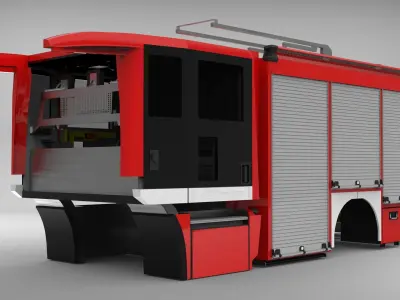 Schlingmann VARUS with Teamcab 3D model