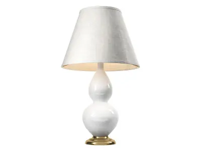 Ceramic Lamp Low-poly 3D model