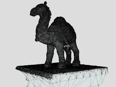 camel figurine 3D model